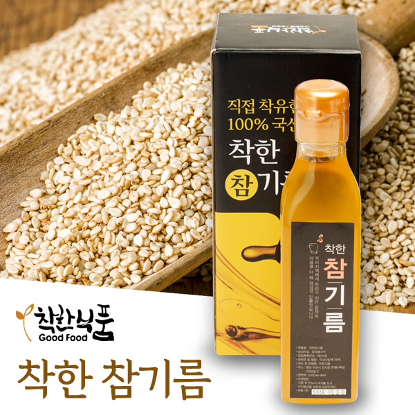 착한 참기름 300ml