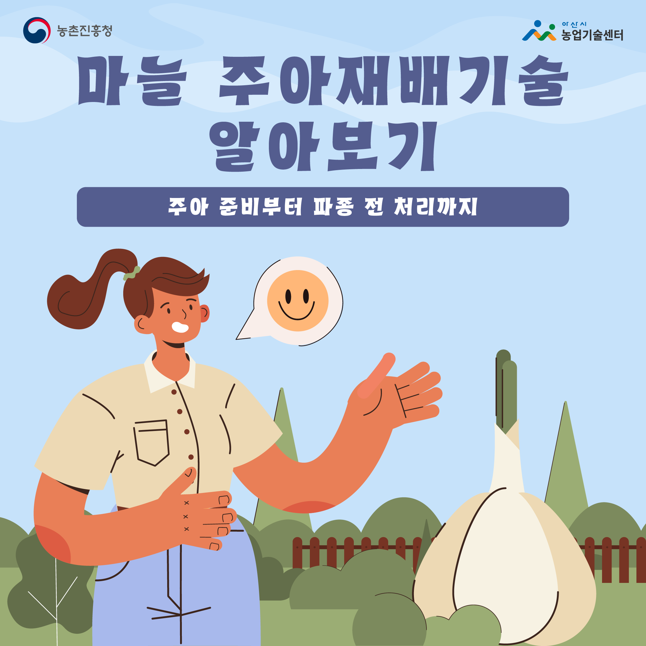 마늘 주아재배기술 알아보기
